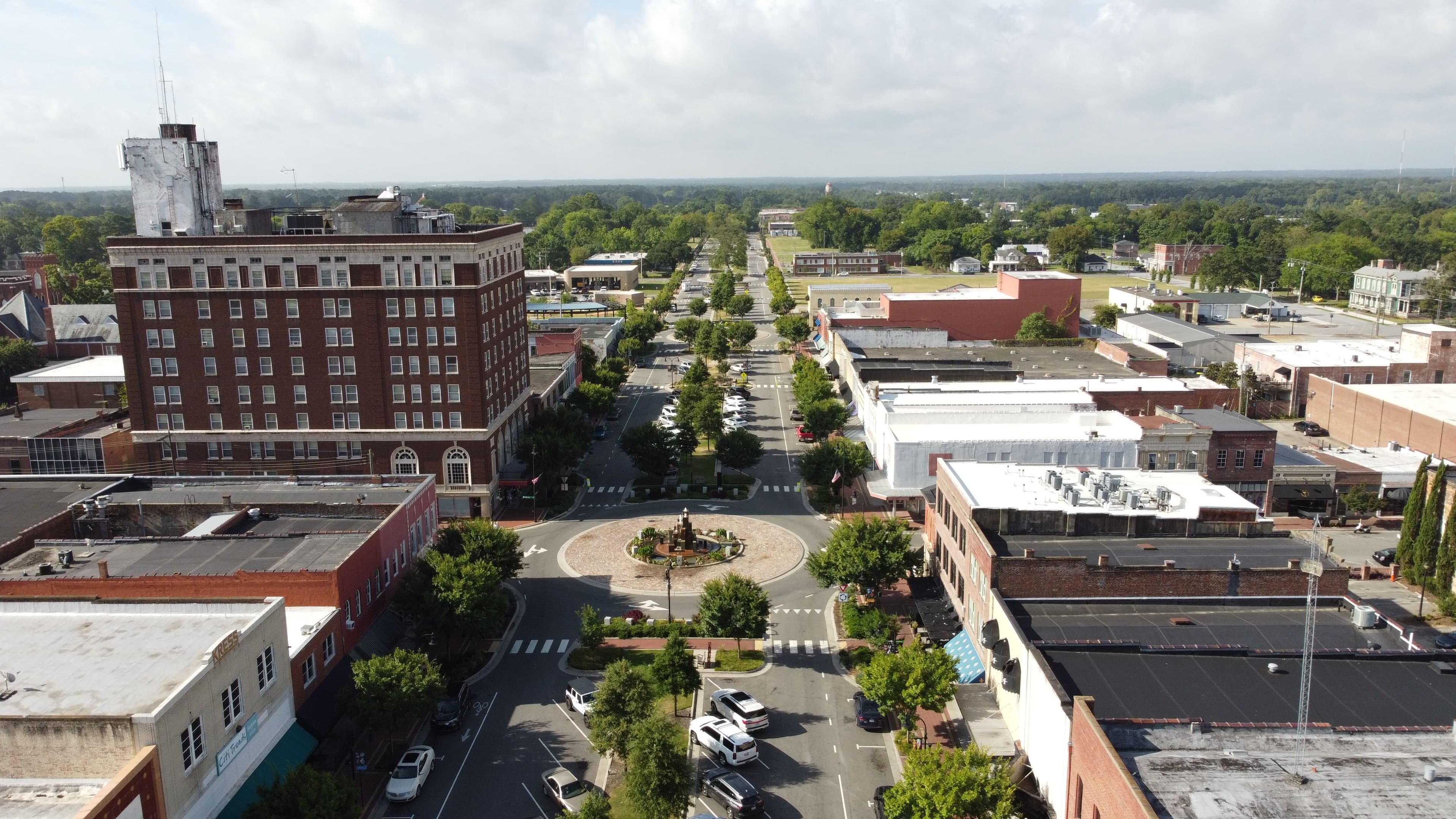 Aerial view background